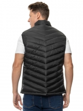 Colete Masculino Puffer Metalasse Preto Crocker Original - Preto