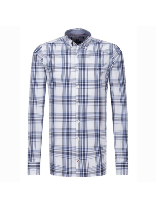 Camisa Manga Longa Tommy Hilfiger Xadrez Regular Fit