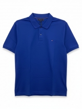 Camiseta Polo Tommy Hilfiger Regular Cotton - Azul Royal