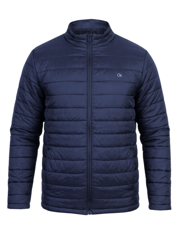 Jaqueta Puffer Logo OG Sem Capuz Original Masculino OGOCHI - Marinho