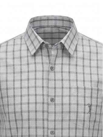 Camisa Manga Curta Aleatory Logo Bordado Com Bolso Original