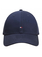 Boné Tommy Hilfiger Clássico Original Aba Curva - Marinho