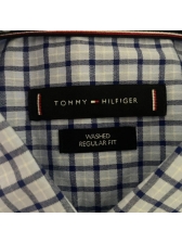 Camisa Manga Longa Tommy Hilfiger Washed Regular Fit