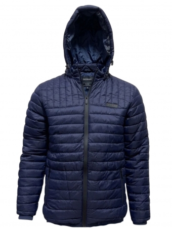 Jaqueta Puffer OGOCHI Capuz Removivel Original Masculino