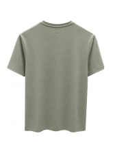 Camiseta basica masculino aramis regular lisa - Caqui