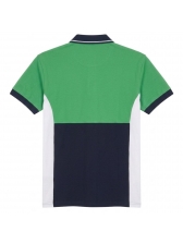 Camiseta Masculina Polo Aleatory Listrada Original - Verde