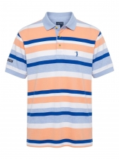 Camiseta Listrada Aleatory Polo Masculino Original
