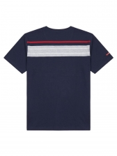 Camiseta Aleatory Listrada Masculina Original - Azul