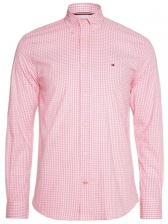 Camisa Manga Longa Tommy Hilfiger Xadrez Original - Rosa