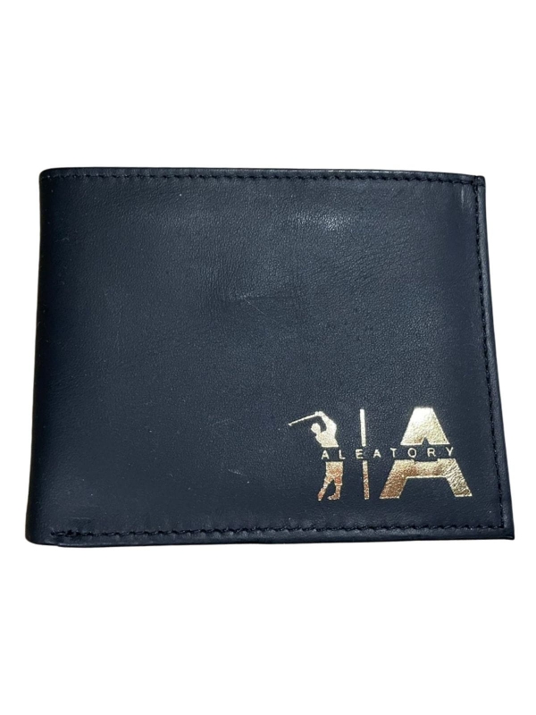 Carteira Masculina Aleatory Couro Legítimo Slim Original