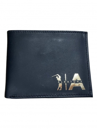 Carteira Masculina Aleatory Couro Legítimo Slim Original