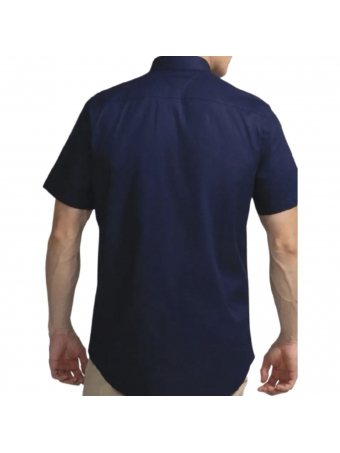 Camisa Oxford Light Manga Curta Tommy Hilfiger Original