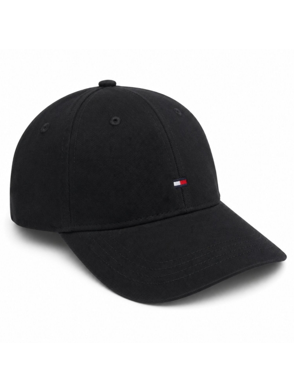 Boné Tommy Hilfiger Clássico Original Aba Curva - Preto