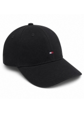 Boné Tommy Hilfiger Clássico Original Aba Curva - Preto