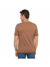 Camiseta Masculina Basica Aleatory Original - Caramelo