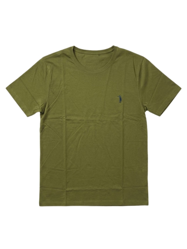 Camiseta Masculina Basica Aleatory Original - Verde Oliva