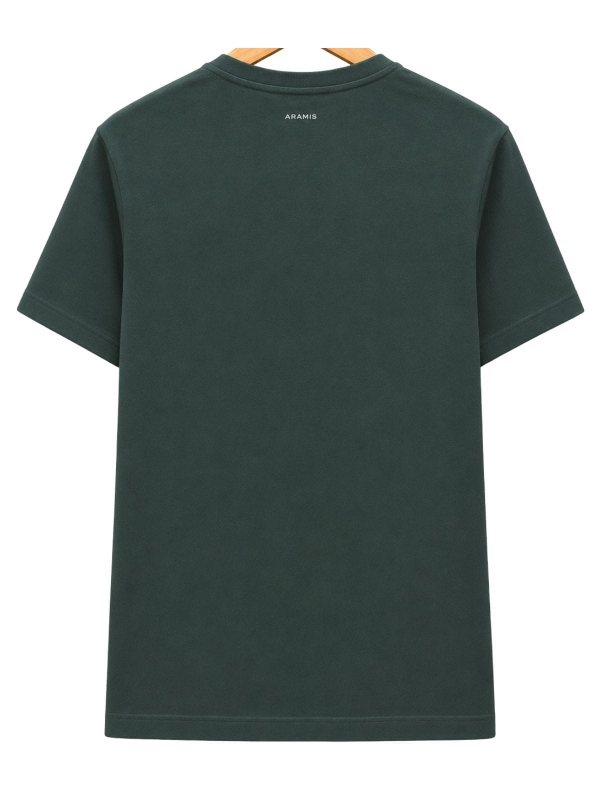 Camiseta basica masculino aramis regular lisa - Verde Militar