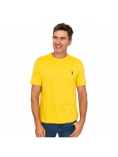 Camiseta Masculina Basica Aleatory Original - Amarelo