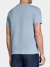 Camiseta basica masculino aramis regular lisa - Mineral