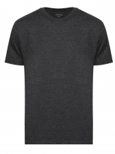 Camiseta basica masculino aramis regular lisa - Grafite Mescla