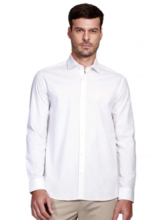 Camisa Masculina Slim Tricoline Stretch Aramis Original