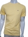 Camiseta Tommy Hilfiger Básica Masculina Gola Careca - Amarelo Claro