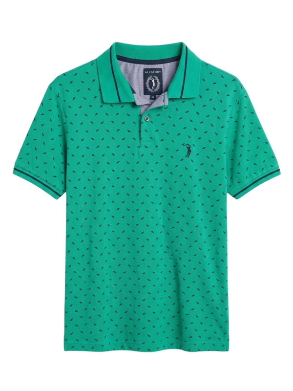 Camiseta Aleatory Polo Masculino Original Verde