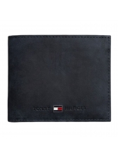 Carteira Masculina de Couro Original Tommy Hilfiger