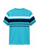 Camiseta Masculina Listrada Aleatory Regular Original - Verde