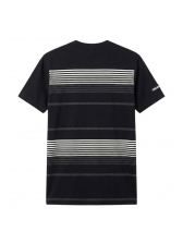 Camiseta Masculina Aleatory Listrada Original - Preto