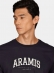 Camiseta Aramis Masculina Regular College Club - marinho