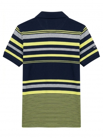 Camiseta Polo Aleatory Listrada Masculino Original