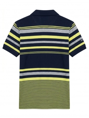 Camiseta Polo Aleatory Listrada Masculino Original