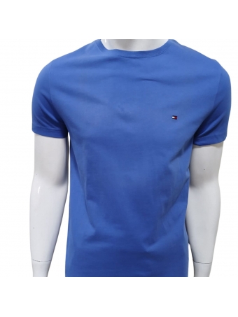Camiseta Tommy Hilfiger Básica Masculina Gola Careca