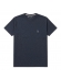 Camiseta Masculina Lisa Aleatory Original Logo Bordado - Chumbo Mescla