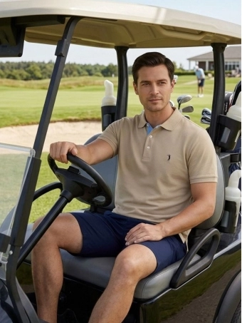 Camisa Polo Malha Lisa Aleatory Original