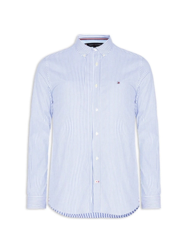 Camisa Manga Longa Tommy Hilfiger Listrada Regular Original - XL