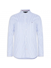 Camisa Manga Longa Tommy Hilfiger Listrada Regular Original - XL