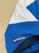 Camiseta Aleatory Masculino Polo Listrada Original - Azul