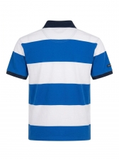 Camiseta Aleatory Masculino Polo Listrada Original - Azul