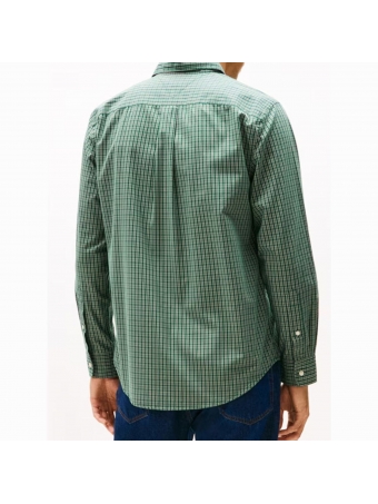 Camisa Manga Longa Tommy Hilfiger Masculina Regular Fit Xadrez