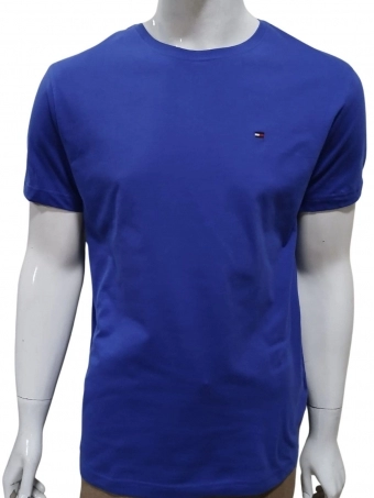 Camiseta Tommy Hilfiger Básica Masculina Gola Careca