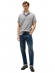 Camiseta Polo Tommy Hilfiger Regular Cotton - Cinza Mescla