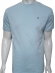 Camiseta Tommy Hilfiger Básica Masculina Gola Careca - Azul Bebe