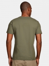Camiseta Aramis Masculina Regular College Club - Verde Musgo
