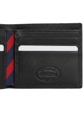 Carteira Masculina de Couro Original Tommy Hilfiger