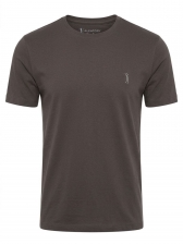 Camiseta Aleatory Lisa Algodao Peruano Original - Cinza